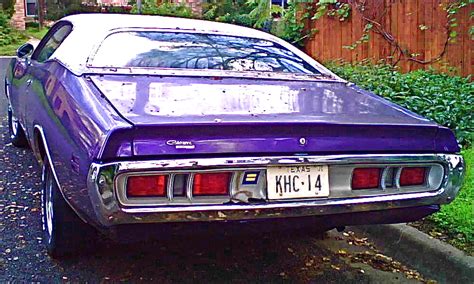 1971 Purple Dodge Charger In Bouldin Creek Neighborhood Atx Car