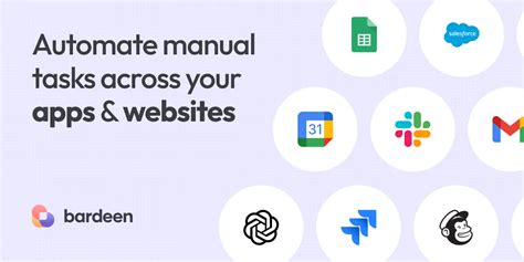 Bardeen AI: Workflow Task Automation Software