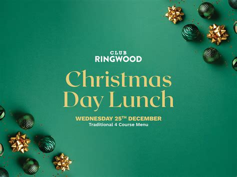 Christmas Day Lunch - Club Ringwood