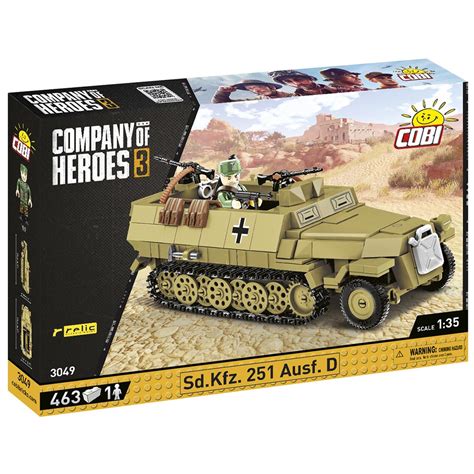 Cobi Company Of Heroes Halbkettenfahrzeug Sd Kfz Ausf D