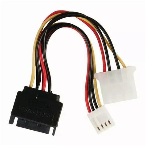 Adaptateur d alimentation SATA vers Molex FDD Nedis Câble