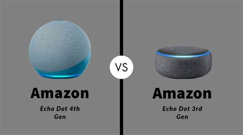 Amazon Echo Dot 4th Gen vs 3rd Gen: Which One Is Good for You? - Amazon ...