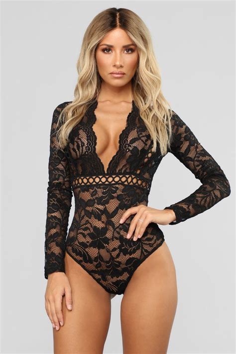 Amaze You Bodysuit Black Black Bodysuit Bodysuit Fashion White Lace Bodysuit