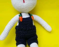 Amigurumi Coelho Bege Bunny Gurumi Elo7 Produtos Especiais