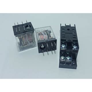 Rơ Le Trung Gian 8 Chân 14 Chân Relay MY4N LY2N 220V 24VDC Shopee