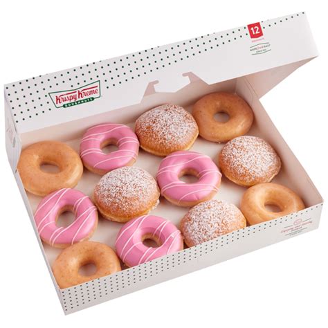 Strawberry Sensation Dozen Krispy Kreme South Australia