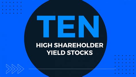 Top 10 High Shareholder Yield Stocks November 2024 Validea S Guru