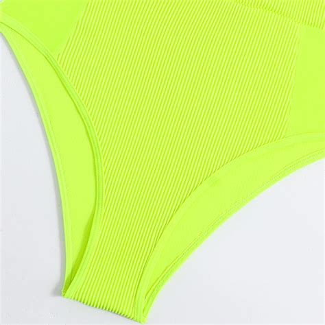 Summer Sexy One Piece Womens Swimsuit Pit Fabric Mesh Patchwork Bikini Hangzhou Sunra Fashion