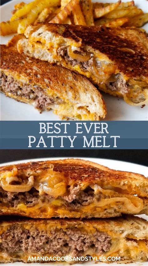 Best Patty Melt Ever Recipe Patty Melt Recipe Melt Recipe Best