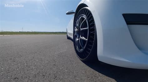 Goodyear Tests Its Airless Tires With Tesla Model 3 VIDEO