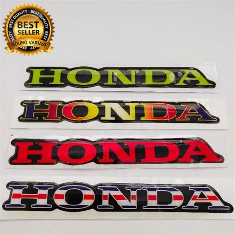 Honda Emblem Logo Honda Twotone Thailand Shopee Malaysia