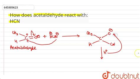 How Does Acetaldehyde React With Hcn 12 Aldehydes Ketones And Carboxylic Acids Chemistry