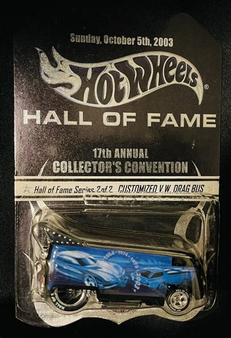 Hot Wheels 17th Annual Collector S Convention VW Drag Bus Hall Of Fame Hobbies Toys Toys