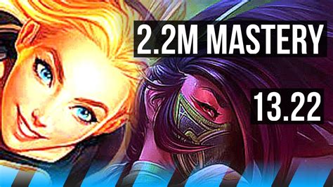 LUX Vs AKALI MID 2 2M Mastery 1000 Games 2 3 20 KR Master 13