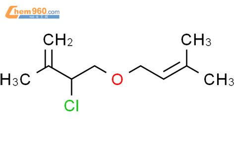 89502 44 31 Butene 3 Chloro 2 Methyl 4 3 Methyl 2 Butenyloxy 化学式