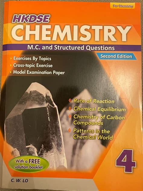 Hkdse Chemistry Mc And Structured Questions