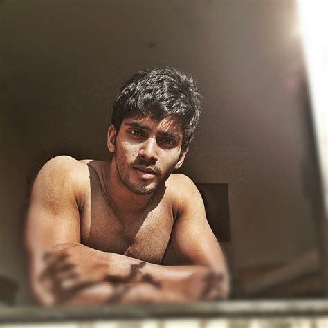 Shirtless Bollywood Men Cute Malu Indian Guy In Black Bikini