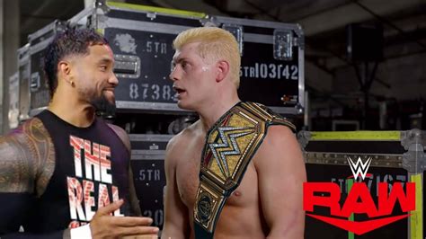 Jey Uso Returns And Help Cody Rhodes Win Undisputed Title Against Roman