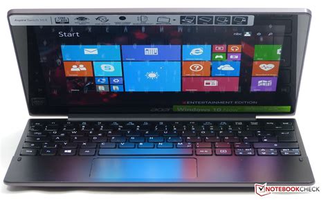 Acer Aspire Switch E Sw Convertible Review Notebookcheck Net