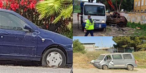 Nelle Vie Di Cagliari Un Cimitero Di Auto Abbandonate Rimosse 400