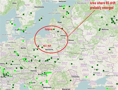 When & where did the Balto-Slavic genetic drift emerge | Genoplot