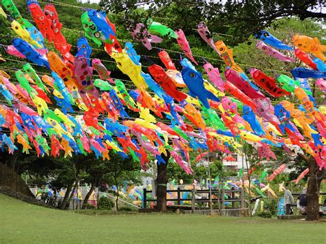 Koi Nobori Carp Kites To Celebrate Kodomo No Hi Childrens Day West