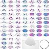 Amazon Fulmoon Pieces Face Paint Stencils Reusable Body