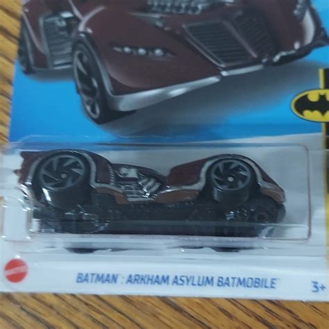 DC Comics Toys Hot Wheels Batman Arkham Asylum Batmobile Poshmark