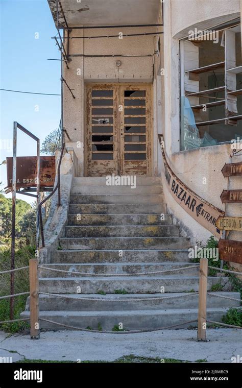 Varosha Famagusta Cyprus June 2021 The Abandoned City Ghost Town