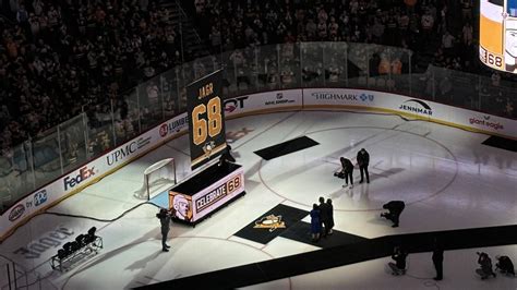 Penguins Officially Retire Jaromir Jagrs No 68