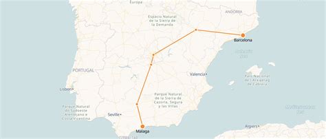 Barcelona to Malaga Train Tickets & Schedule - Spanish Trains