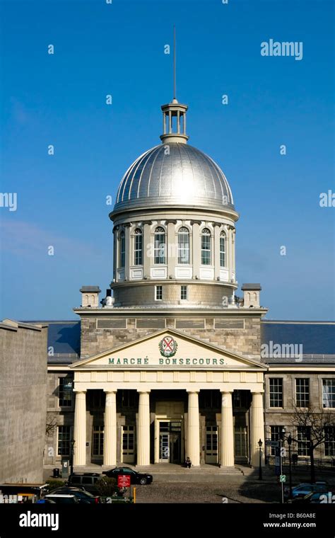 Architecture Bonsecours Bonsecours Market Building Stock Photo - Alamy