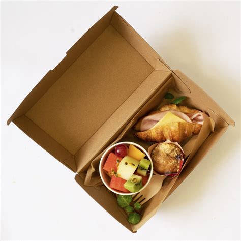 Vegetarian breakfast box - Flavours Catering + Events