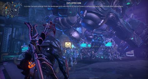 Exploiter Orb And Coolant Raknoids In Fortuna Mission Specific