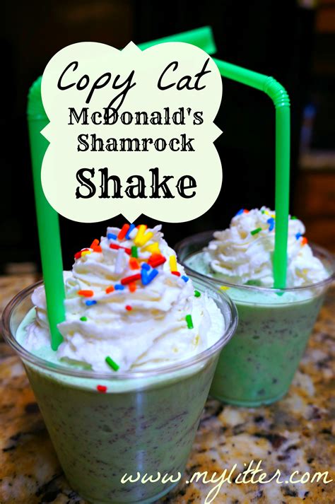 Copy Cat McDonald's Shamrock Shake Recipe! - MyLitter - One Deal At A Time