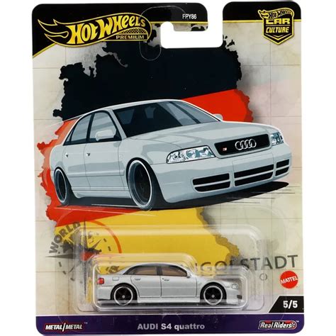 Audi Quattro Svart Hw Turbo Hot Wheels