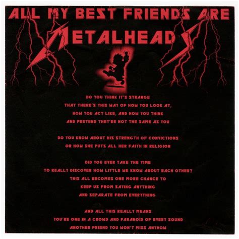 Less Than Jake Megadeth All My Best Friends Are Metalheads The Disintegrators Us Origep