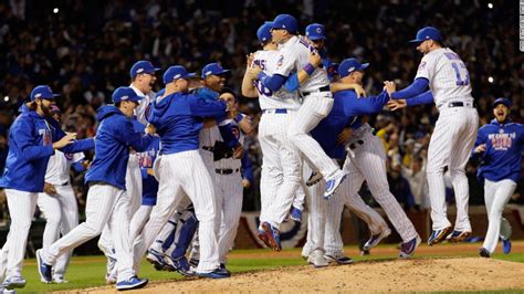 Cubs Reach First World Series In 71 Years Cnn