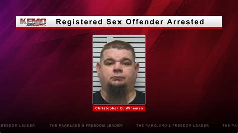 Registered Sex Offender Arrested In State Park