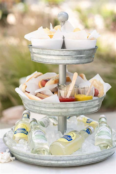 Fun Ways to Use a Tiered Galvanized Tray - Sugar and Charm