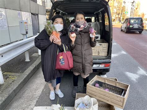 家庭料理のおはなし：今年初！無農薬野菜を受け取りに 家庭料理研究家・フードコンサルタント高窪美穂子オフィシャルサイト