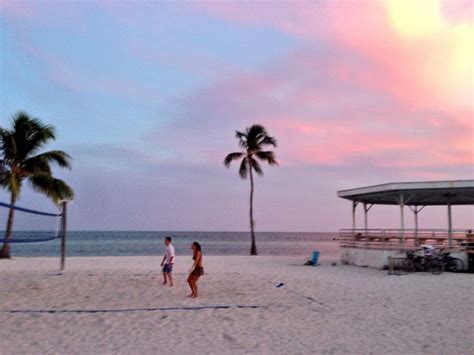 Key West Sunset volley ball at Higgs Beach is heavenly. | Unique vacation rentals, Key west, Key ...