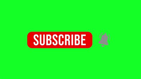 Youtube Subscribe Button Green Screen Youtube