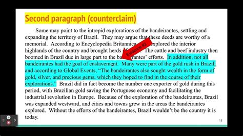 Counterclaim Paragraph Example And Outline Claim Counterclaim Conclusion Essayspeech