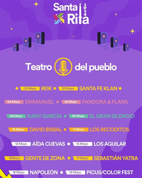 Feria De Santa Rita Chihuahua 2024 Palenque Y Teatro Del Pueblo Feria