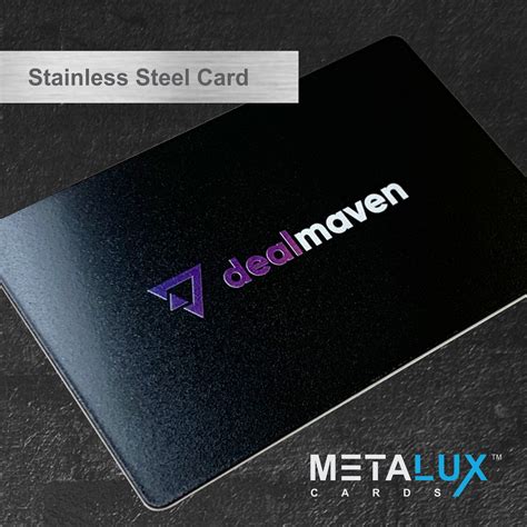 Luxury Metal Cards Atomik Designs Visual Communication