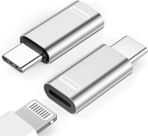 Certificado Mfi Adaptador Lightning A Usb C Paquete De Conectores