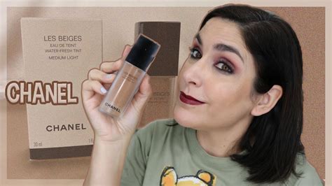 Chanel Les Beiges Water Fresh Tint Es Una Base YouTube