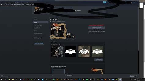 Steam profil fotoğrafı değiştirirken sunucu hatası meydana geldi