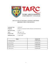 Ethichs Fully Assignmenttt Docx Faculty Of Accountancy Finance